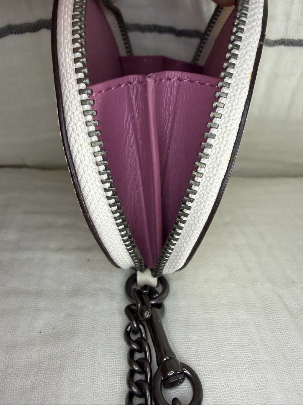 Coach Sharky Round Coin Purse - Picture 10 of 11